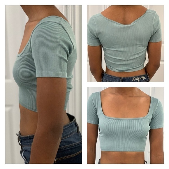 ZARA Limitless Contour Square Neck Top - Picture 5 of 14
